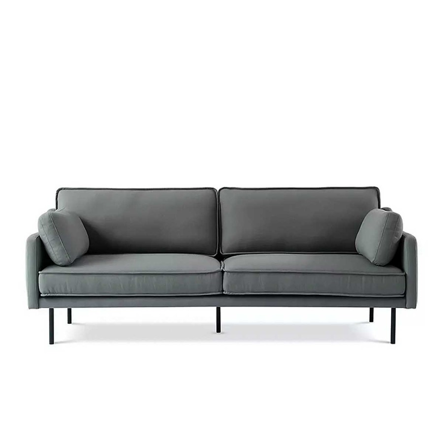 Best Formas home Sofa De 3 Cuerpos Nour Gris