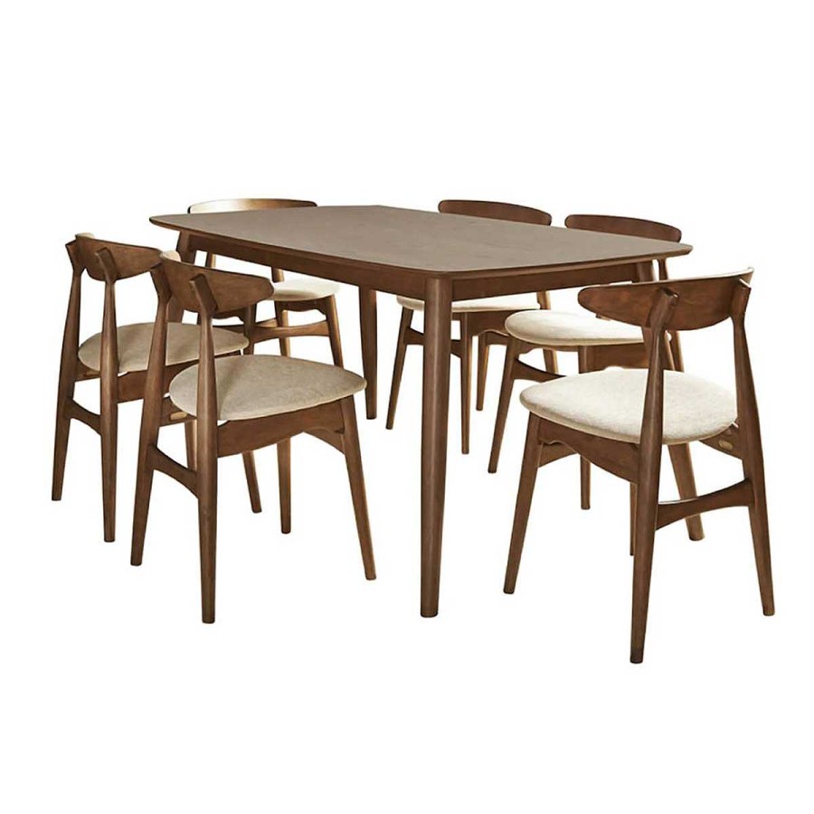 Best Formas home Juego De Comedor De 6 Sillas Aurora